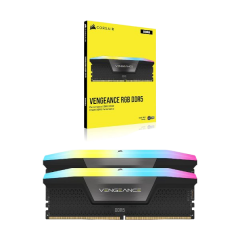 ז. לנייח CORSAIR VENGEANCE RGB 64GB 2x32GB DDR5 6000MHz C30