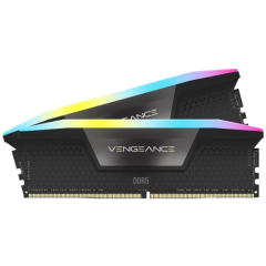 ז.לנייח Corsair Vengeance RGB DDR5 64GB 2X32 6200MHZ C32 kit BLK