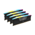 ז. לנייח CORSAIR VENGEANCE RGB 64GB 4x16GB DDR5 6200MHz C32