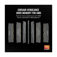 ז.לנייח Corsair Vengeance DDR5 32GB 5200MHZ 2X16 C40 AMD/INTEL