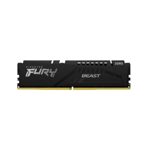 ז.לנייח Kingston Fury Beast Black 16GB 6000MHZ DDR5 C36 XMP/EXPO