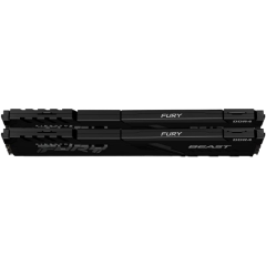 זכרון לנייח Kingston Fury Beast Black 32GB 2X16 6000MHZ DDR5 C36