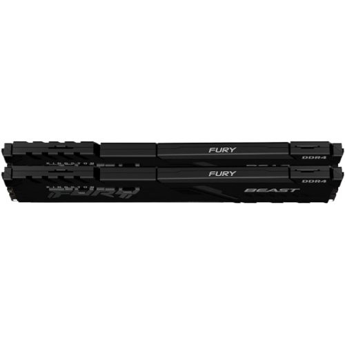 זכרון לנייח Kingston Fury Beast Black 32GB 2X16 6000MHZ DDR5 C36