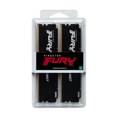 זכרון לנייח Kingston Fury Beast Black 32GB 2X16 6000MHZ DDR5 C36