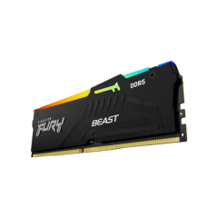 זכרון לנייח Kingston Fury Beast Black RGB 32GB 6400MHZ DDR5 C32