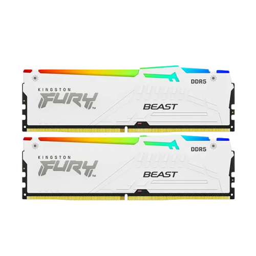 Kingston Fury Beast White RGB Expo 32GB 2X16 6000MHZ DDR5 CL30