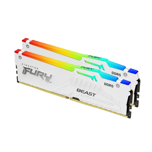 Kingston Fury Beast White RGB Expo 32GB 2X16 6000MHZ DDR5 CL30