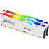 ז.לבן לנייח DDR5 32GB 2x16GB 6400Mhz C32 Kingston Fury Beast RGB