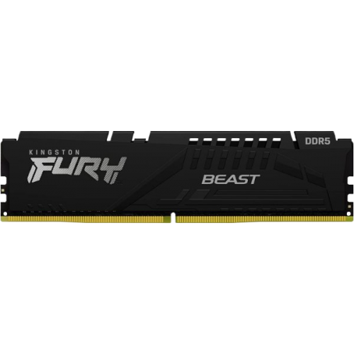 זכרון Kingston Fury Beast DDR5 64GB 2X32 6400MHZ CL32 INTEL XMP