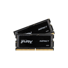 זכרון לנייד Kingston Fury Impact 32GB 2X16GB 6000mhz DDR5 C38 SOD