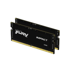 זכרון לנייד Kingston Fury Impact 32GB 2X16GB 6000mhz DDR5 C38 SOD