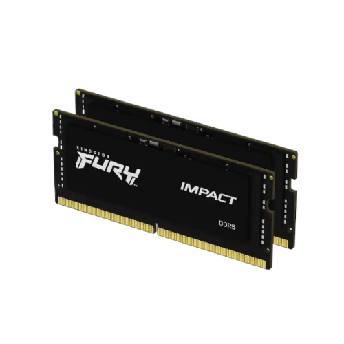 זכרון לנייד Kingston Fury Impact 32GB 2X16GB 6000mhz DDR5 C38 SOD