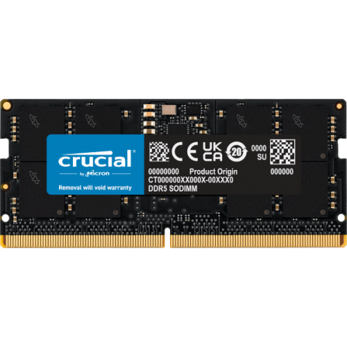 זכרון לנייד Crucial 16GB DDR5-5600 C46 SODIMM