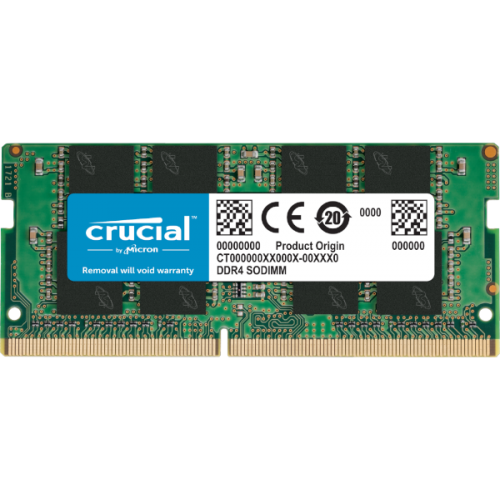 זכרון לנייד Crucial 32GB 3200Mhz DDR4 CL22 SODIM