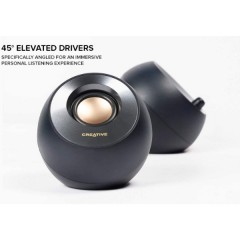 רמקולים למחשב Creative Pebble V2 Black 2.0 USB powered Black