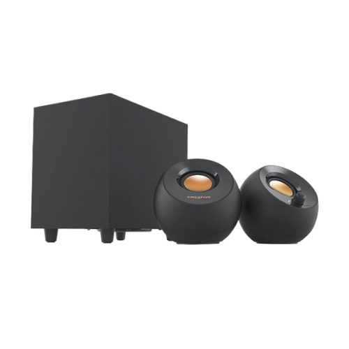 רמקולים Black Creative Pebble Plus 2.1 USB