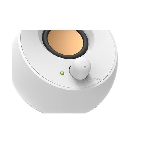 רמקולים למחשב USB powered White Creative Pebble