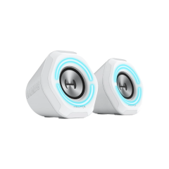 רמקולים Edifier G1000 White BT AUX 10W RGB