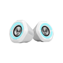 רמקולים Edifier G1000 White BT AUX 10W RGB
