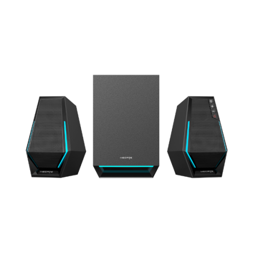 רמקולים Edifier G1500 MAX 2.1 RGB Gaming Speakers 30W RMS BT AUX
