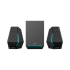 רמקולים Edifier G1500 MAX 2.1 RGB Gaming Speakers 30W RMS BT AUX