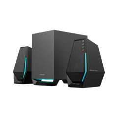 רמקולים Edifier G1500 MAX 2.1 RGB Gaming Speakers 30W RMS BT AUX