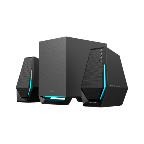 רמקולים Edifier G1500 MAX 2.1 RGB Gaming Speakers 30W RMS BT AUX