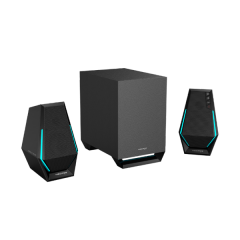 רמקולים Edifier G1500 MAX 2.1 RGB Gaming Speakers 30W RMS BT AUX