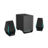 רמקולים Edifier G1500 MAX 2.1 RGB Gaming Speakers 30W RMS BT AUX