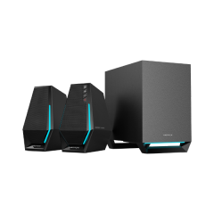 רמקולים Edifier G1500 MAX 2.1 RGB Gaming Speakers 30W RMS BT AUX
