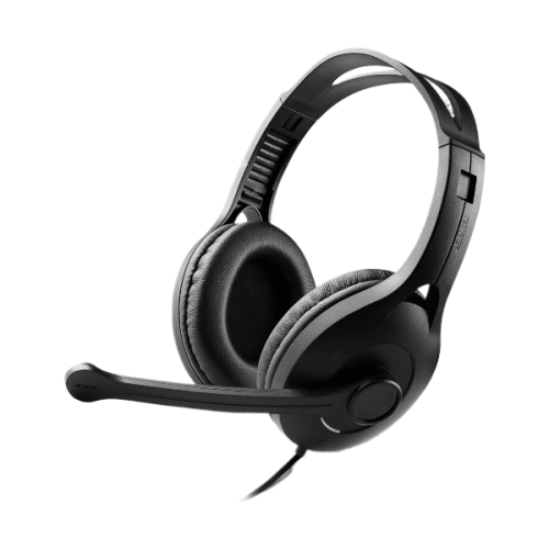 אוזניות BLACK EDIFIER K800 WITH MICROPHONE USB