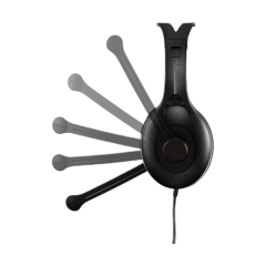 אוזניות BLACK EDIFIER K800 WITH MICROPHONE USB