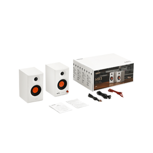 רמקולים Edifier MR3 White 2.0 Studio Speakers 36W RMS BT 5.4
