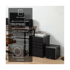 סאבוופר EDIFIER T5 8 Inch Powerd Subwoofer 70W RMS