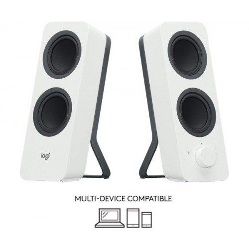 רמקולים Logitech Z207 2.0 Stereo With Bluetooth Peak 10W White