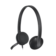 אוזניות Logitech USB Headset H340 With Microphone