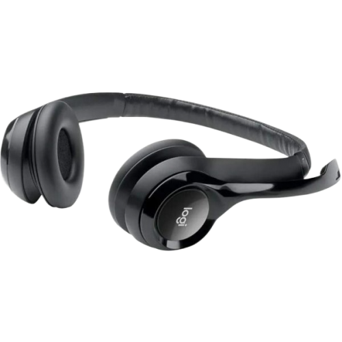 אוזניות ומיקרופון Logitech H390 USB Headphones Black