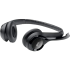 אוזניות ומיקרופון Logitech H390 USB Headphones Black