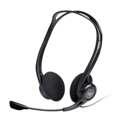אוזניות ומיקרופון Logitech 960 USB HEADSET