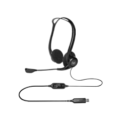 אוזניות ומיקרופון Logitech 960 USB HEADSET