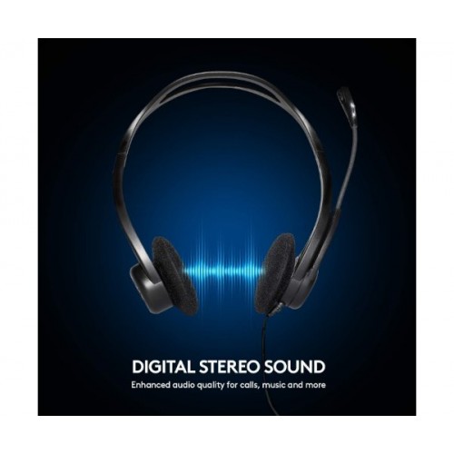 אוזניות ומיקרופון Logitech 960 USB HEADSET