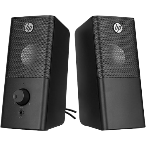 רמקולי מחשב מופעלי USB של HP לשולחן העבודה, 2 יחידות רמקולים, DHS-2101