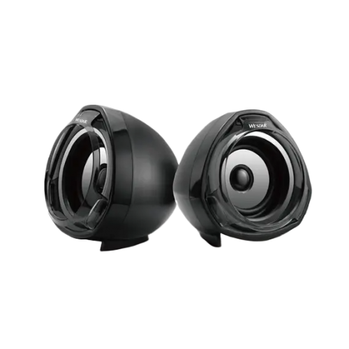 רמקולים למחשב Wesdar CS1, 2X5W, 3.5 מ"מ, כסף