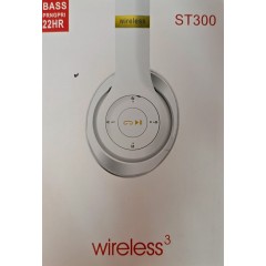 אוזניות Wireless-3 Extra Bass Long Time ST-300