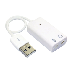 מתאם כרטיס קול USB2.0 ל-7.1