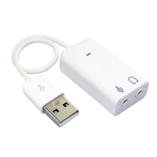 מתאם כרטיס קול USB2.0 ל-7.1