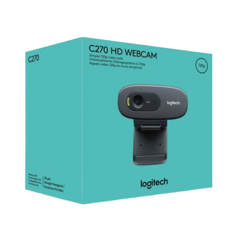 מצלמת רשת logitech c270 hd