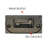 מצלמת צינור Provision I2-340IPSN-28-V2 IP POE 4MP 2.8