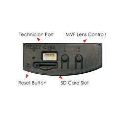 מצלמת כיפה PROVISION IP DAI-380IPE-MVF 8MP 40M IR Motorized VF