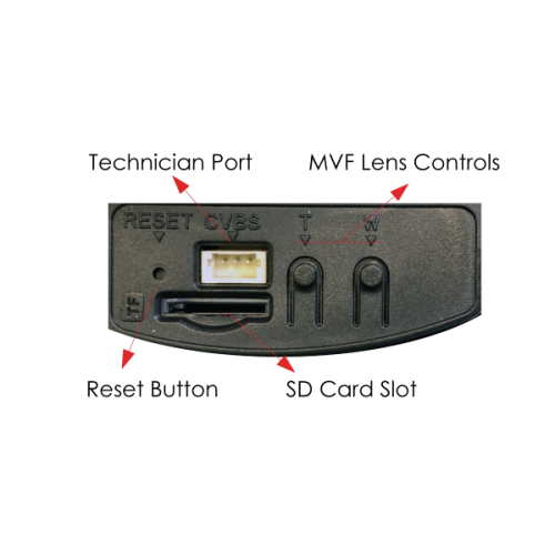 מצלמת כיפה PROVISION IP DAI-380IPE-MVF 8MP 40M IR Motorized VF